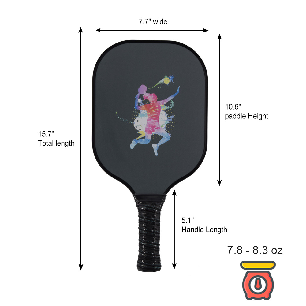 Спортивная Лучшая Продажа USAPA весло из стекловолокна Теннисная ракетка Pickleball Весло с захватами
