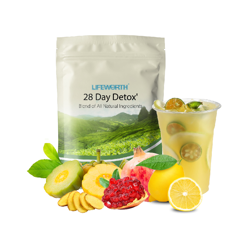 LIFEWORTH Customized Detox Tea for 28 Days Colon Cleanse Green Slimming Tea for Combined Loss Weight diet tea