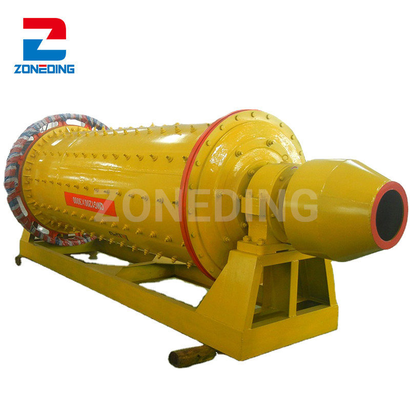 Ore Ball Mill 1200*2400 High Output Grinding Ore Ceramic Diesel Engine Ball Mill Machine Mining Cip Equipment