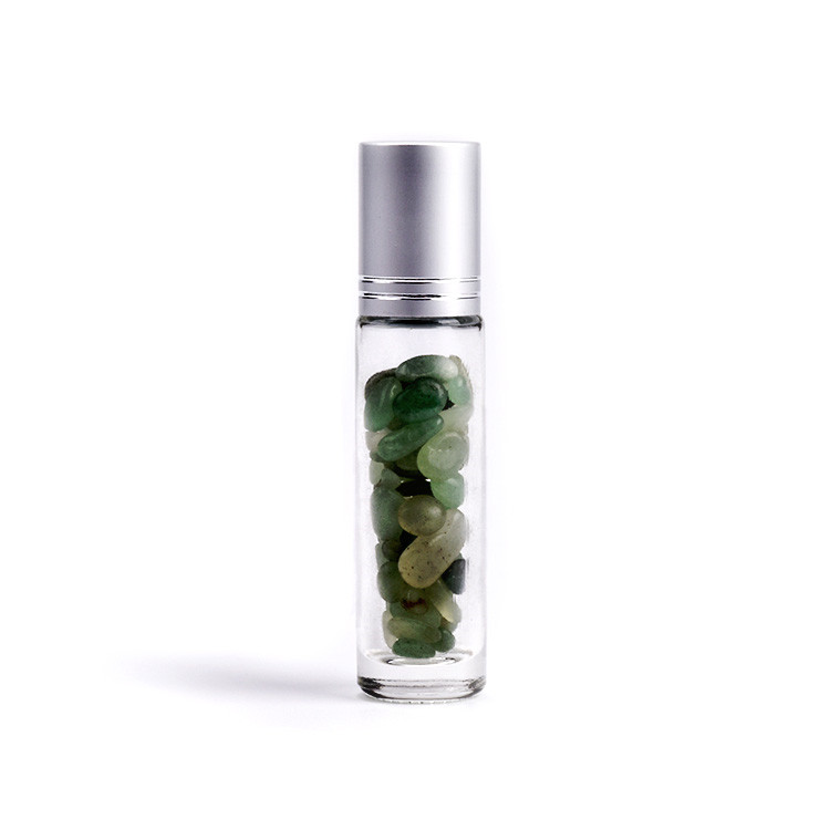 10ml Essential Oil Roller Bottles Gemstones Roller Balls