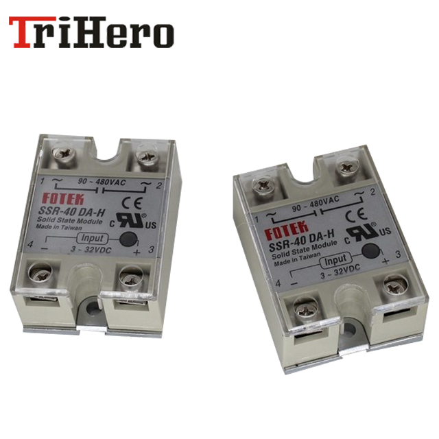 SSR-40DA-H FOTEK SSR твердотельные реле, DC/AC твердотельный модуль