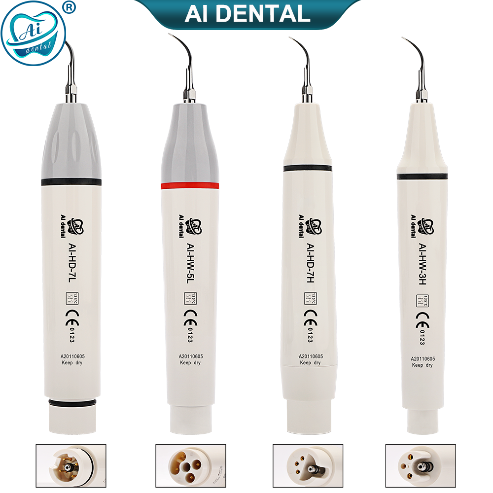AI-HW-3H HW-5L HW-7L HD-7H Dental LED Ultrasonic Piezo Scaler Handpiece Fit for Original Handle Oral Teeth Whitening Tool