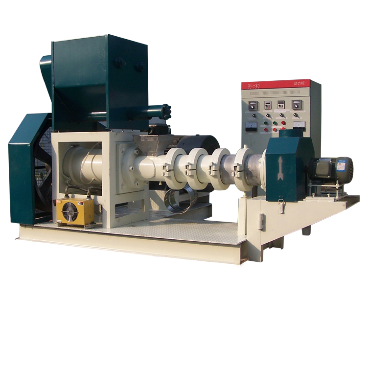 extruder for fish food floating fish feed pellet making machine