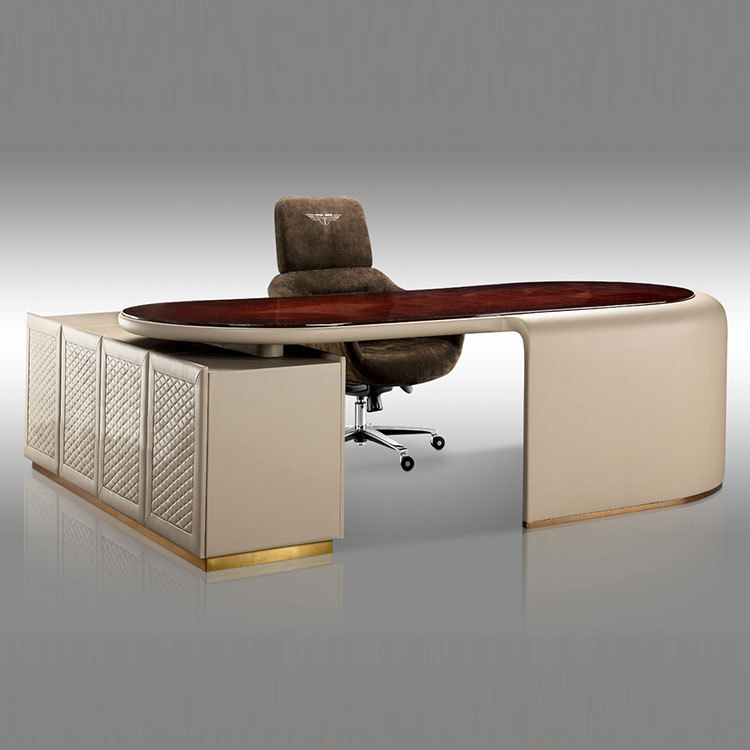 executive workstation law equipment leather office furniture set home luxury modern office table