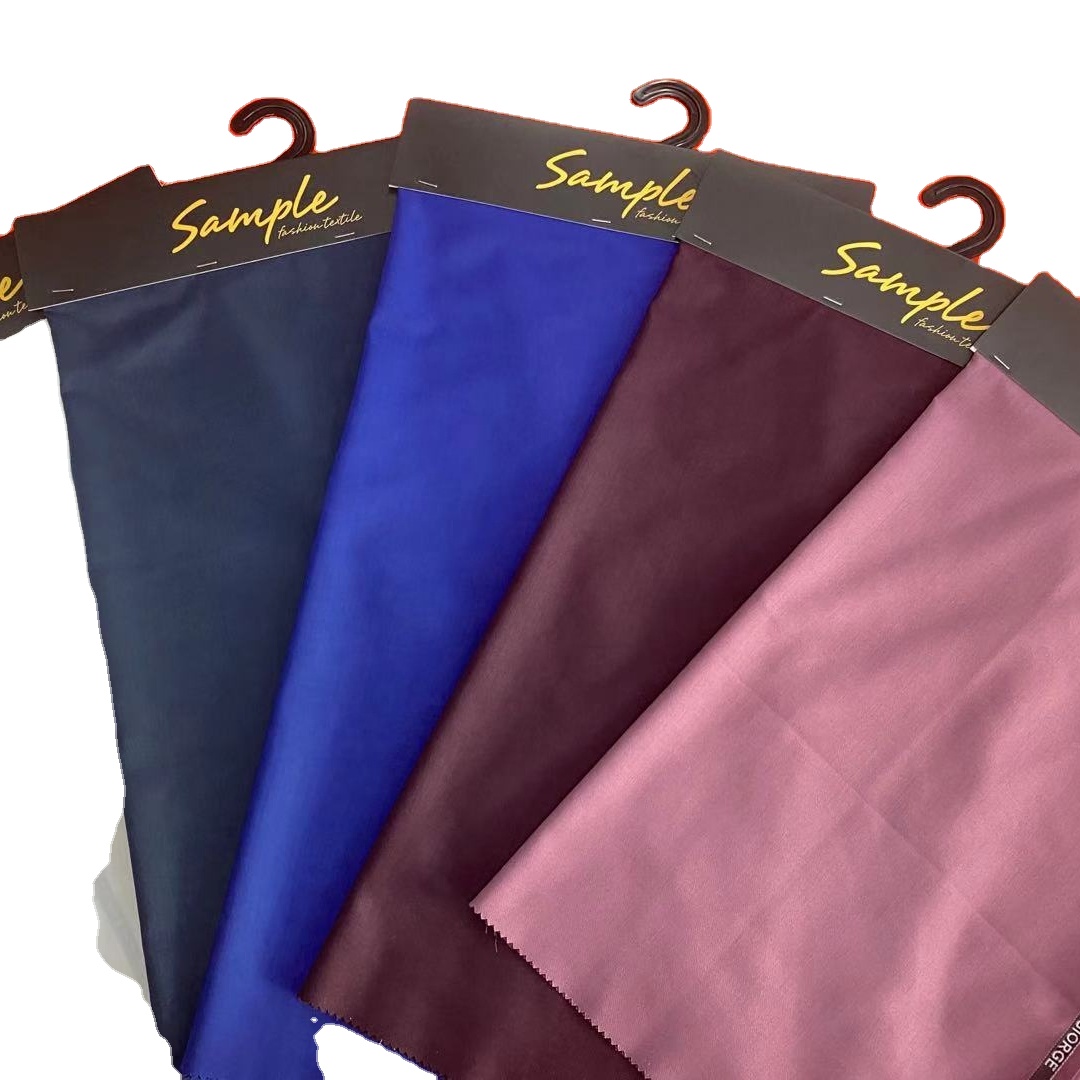 Hot sale T/R shining super bright suiting fabric for uniform