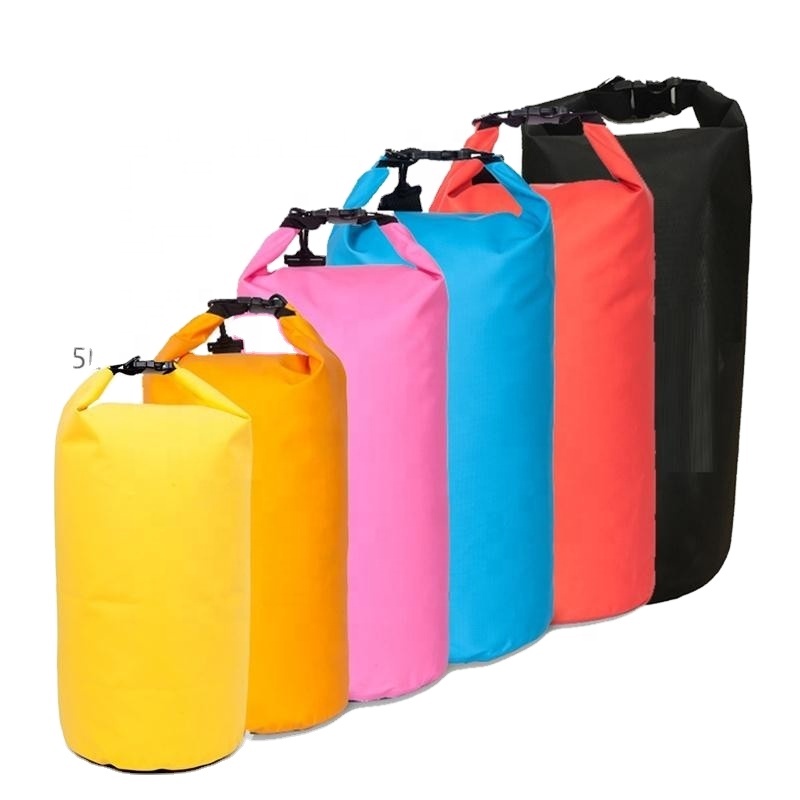 Ультралегкая спортивная сумка 2L-40L, ПВХ Брезентовая сухая Водонепроницаемая уличная сумка на заказ