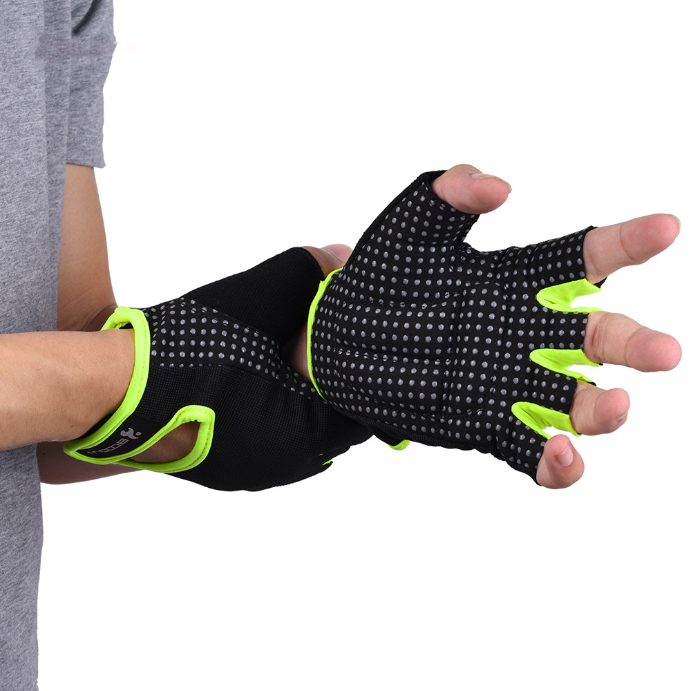 Cross-border Amazon sports gloves gym non slip weightlifting gloves weightlifting fitness gloves