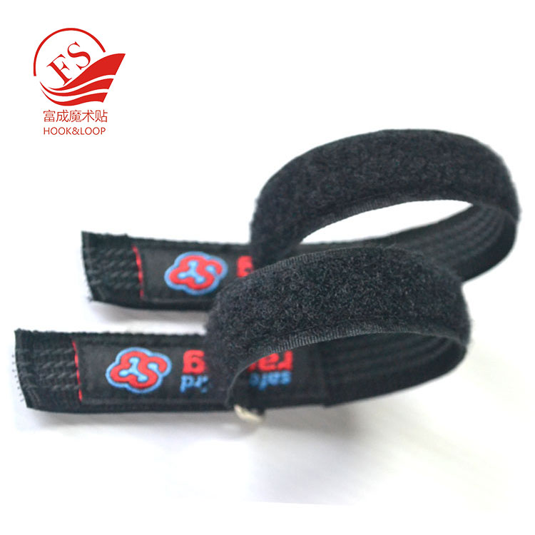 Adjustable releasable non slip lipo battery cable tie strap with rubber backing