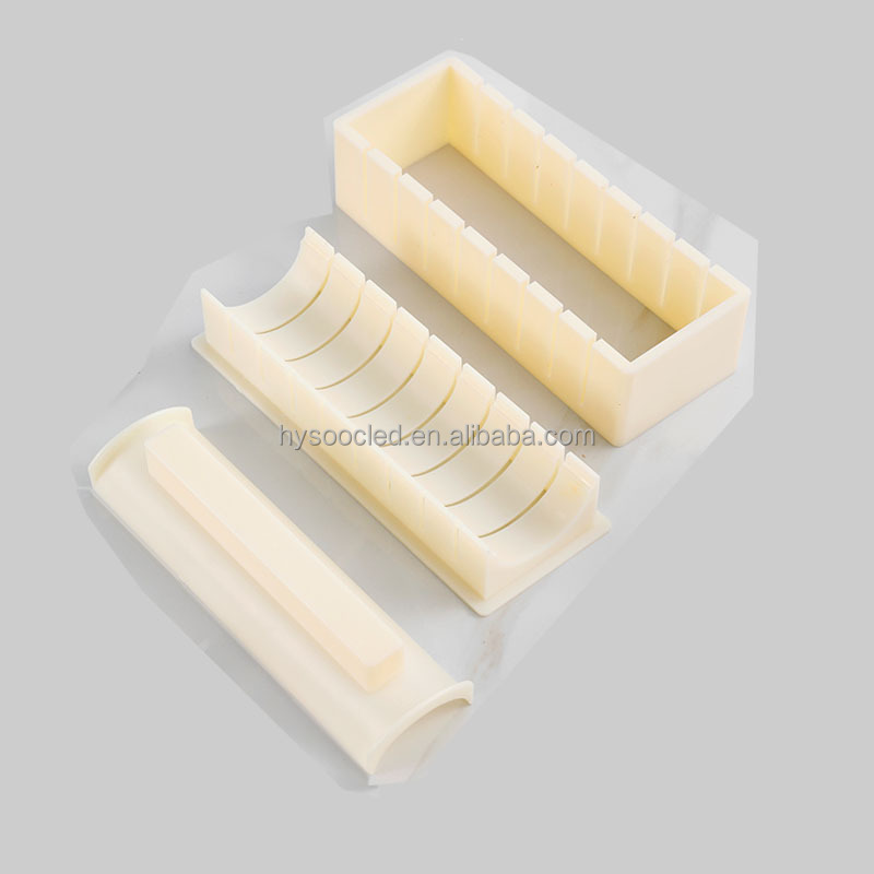 12Pcs Set Red Sushi Maker Equipment Kit Rice Ball Cake Roll Mold Sushi Multifunctional Mould Making Sushi Kit Kitchen Utensils