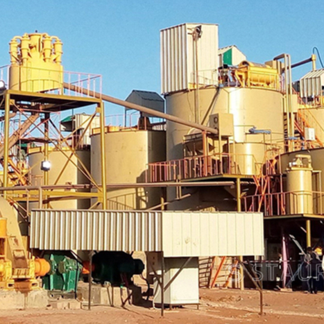 Gold Ore Beneficiation Plant Complete Production Plant Cil Cip Process