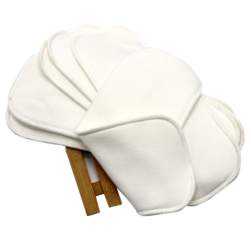 organic bamboo cotton diaper insert baby diaper changing pad reusable boosters soaker pad
