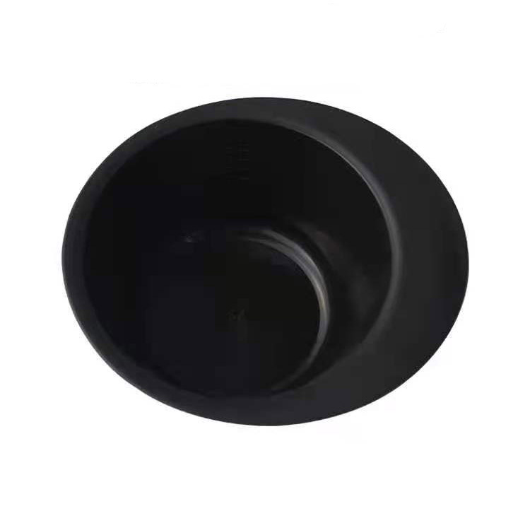 wholesale silicone hair dye bowl black plastic hair dye bowls