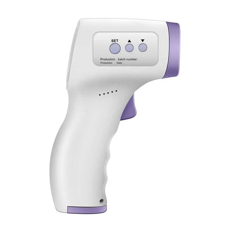 2021 Handheld Digital Rechargeable Medical Thermal Non Contact Portable Smart Wireless Thermometers With Indicator And Buzzer