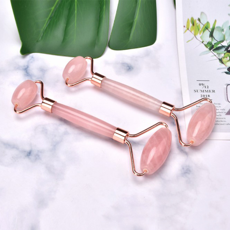 New Arrival Beauty Massager Gua Sha Gemstone Facial Jade Roller For Face