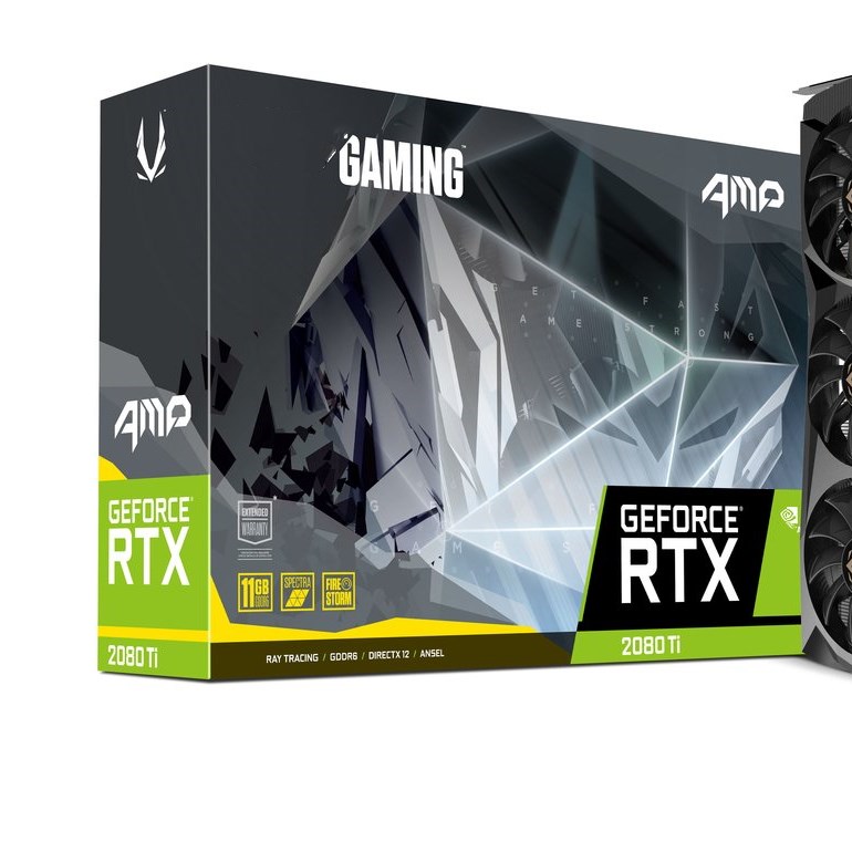 AMD Z O TAC игровая GeForce RTX 2080 Ti ZT-T20810D-10P 11GB видеокартой