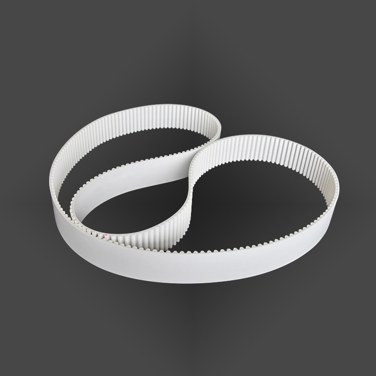 Endless jointing HTD 8M tooth white polyurethane steel cord PU synchronous timing belt