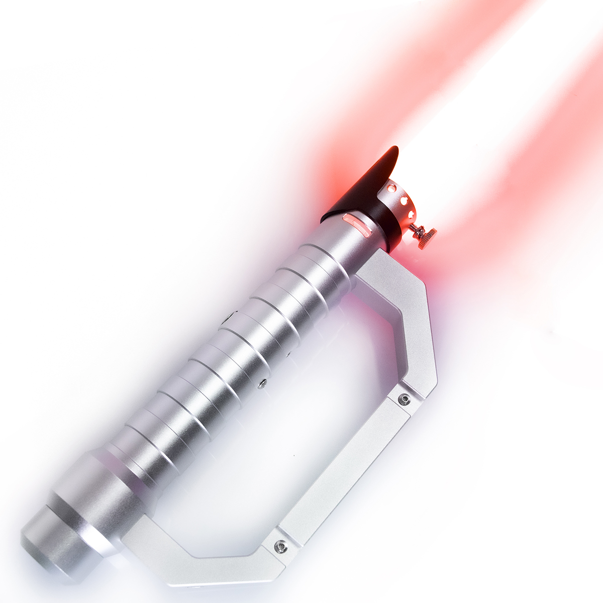 LGT SABERSTUDIO DamienSaber metal hilt heavy dueling RGB NEO lightsaber with smooth swing for Graflex the Jedi or Sith