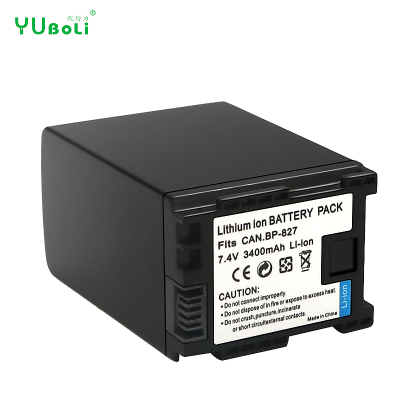 BP827 BP-827 827 для Canon HG31 XA10 HF20 HF10 HF100 HF100E HG20 HF11 HFS100 аккумуляторная цифровая камера литиево-ионный аккумулятор