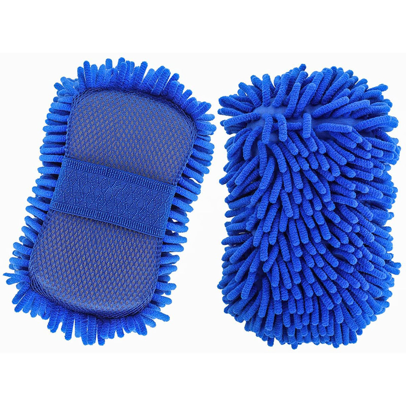 Ultra Soft Lint And Scratch Free Premium Chenille Microfiber Washing Truck Boat Motorcycle Car Wash Sponges