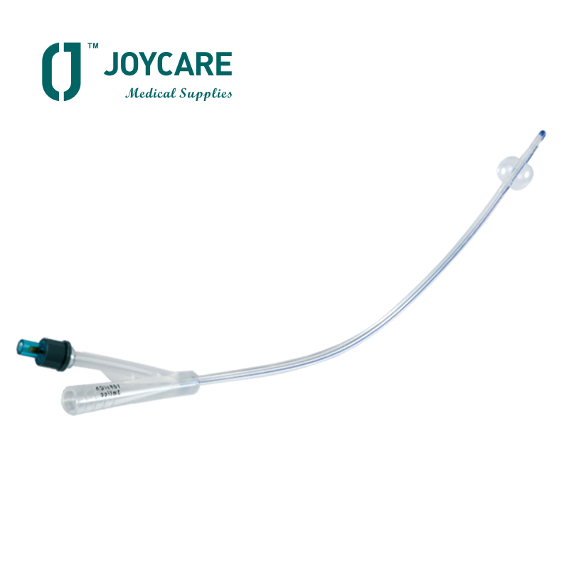 Different size 6FR-26FR single use 2way 100% silicone foley catheter