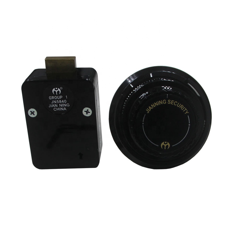 JN5840 high security 4 wheel mechanical dial lock cerradura de seguridad combination safe lock