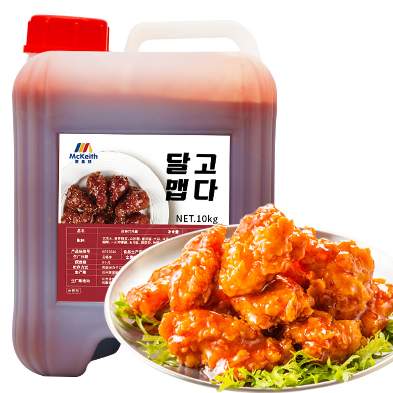 Wholesale OEM 10kg sweet spicy fried chicken sauce factory price high quality