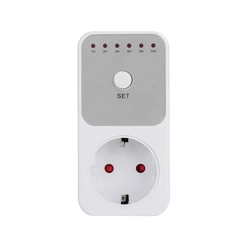 German count down timer socket timing switch controller Fixed time combination 1 2 4 6 8 10 hours only by press button