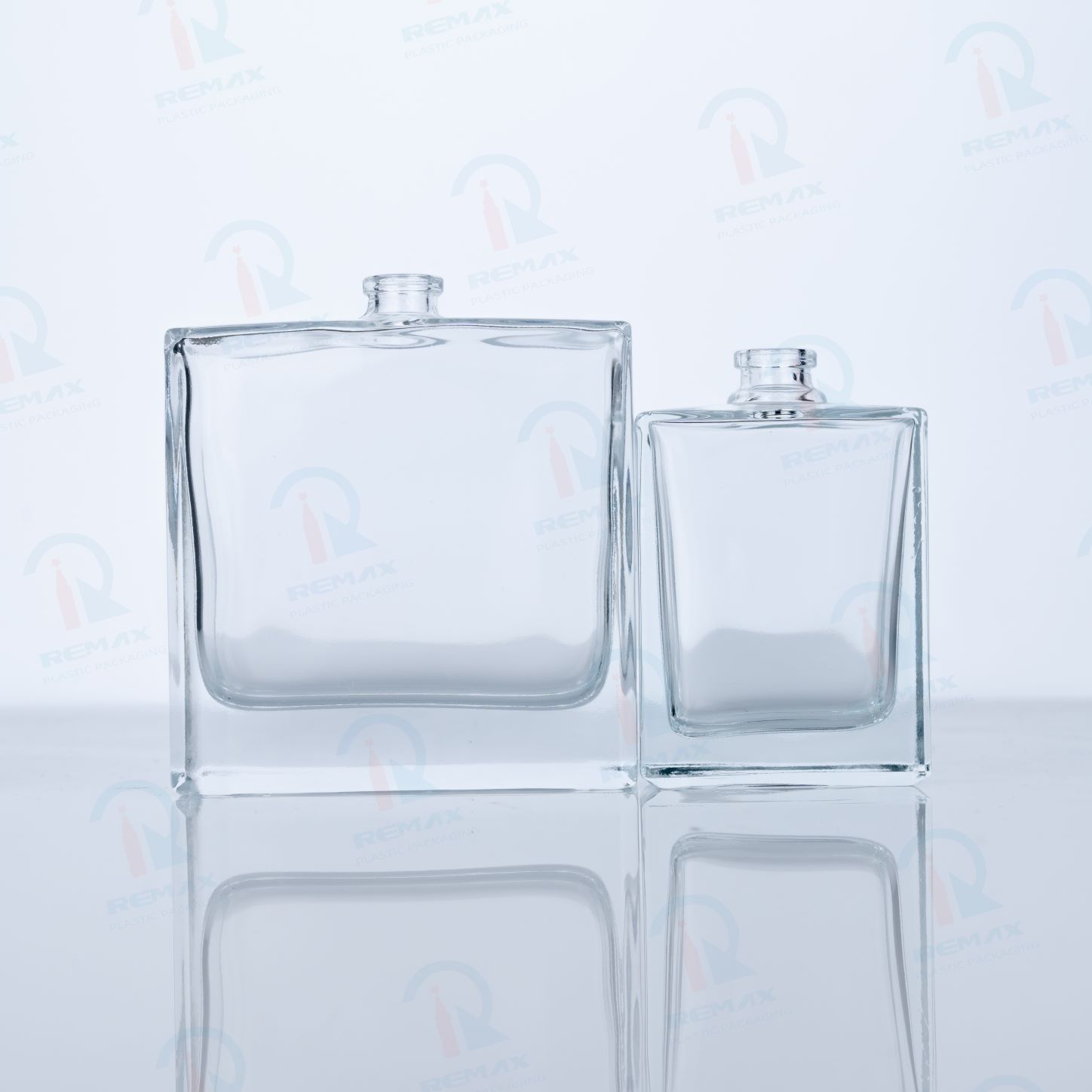 High Quality Professional Non Spill customized glass bottles 60ml for water glass square perfume bottle