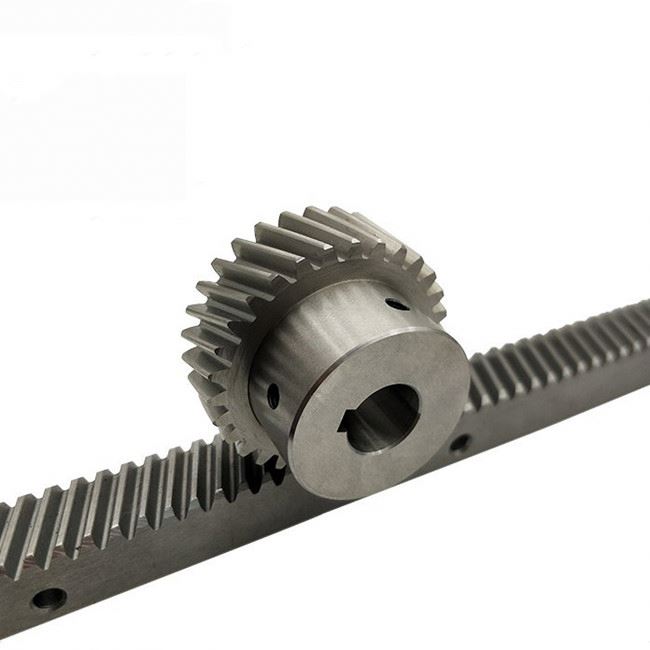 High Precision CNC Gear Mod2 Rack Pinion 20x20x1000mm Right Teeth 45# Steel CNC Modul kit