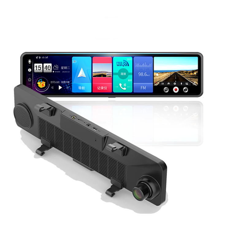 Hot selling driving mirror recorder dash camera new 4G rearview 12 inches Driving recorder
