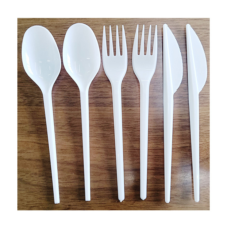 Biodegradable Plastic Cutlery Plastic Cutlery Thick Catering Strong Luxury Plastic Cutlery Manufacturers