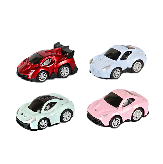 Popular alloy pull back racing car model toy 1:64 scale delicate gift children model car toy 2 in 1 packing