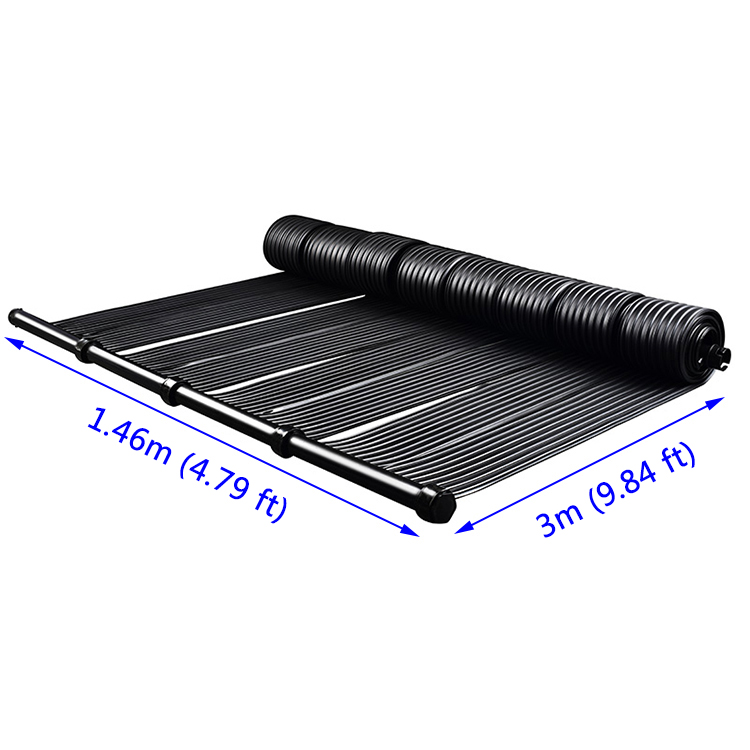 4,8 'x 9,8' панель солнечного нагревателя бассейна для открытого и наземного бассейна