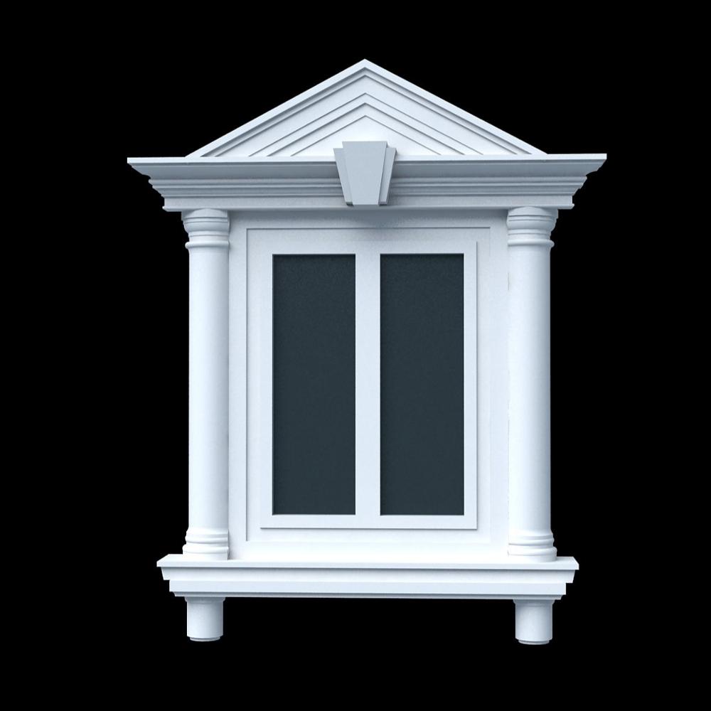 Рама GRC, литье цемента, бетона, декоративная дверь, окно, объемная линия