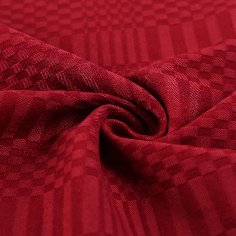 10s R/N/SP 250GSM nylon rayon spandex stretch plain dye woven Jacquard grosgrain fabric for pants or dress