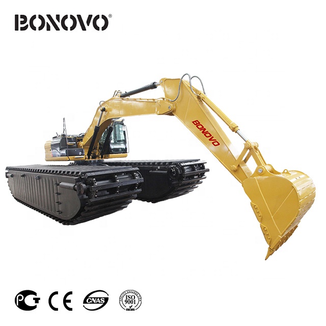BONOVO экскаватор-амфибия понтонная ходовая часть