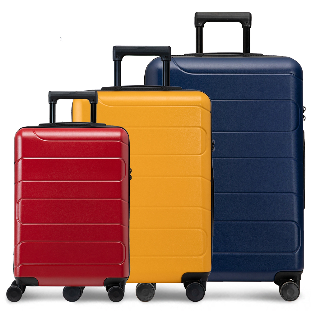 Hot sell Business Style Smart Luggage With Aluminum Trolley Travel suitcase Luggage set