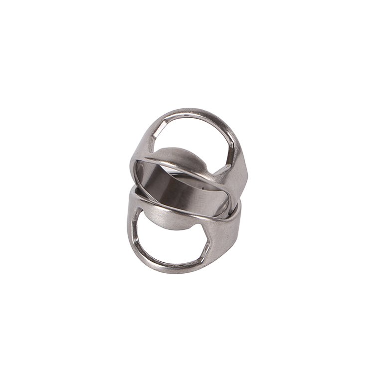 Stainless Steel Creative Bar Tool Beer Bottle Opener Creative Multifunctional Ring Personalized Corkscrew