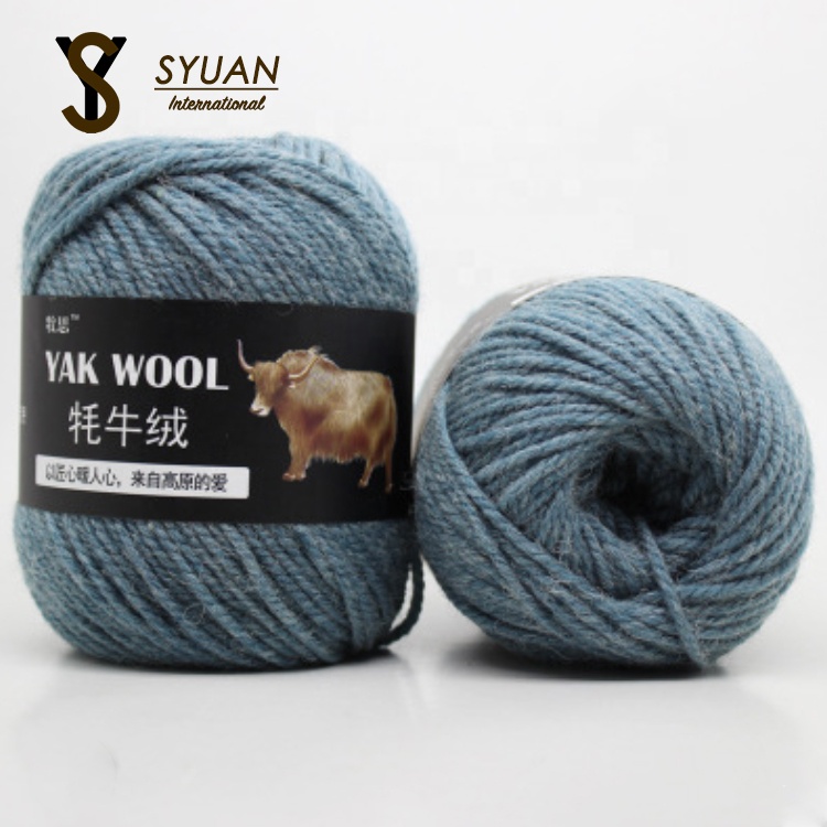 2020 Fashion New Pure Cashmere Yak Wool Scarf Hat Sweater Crocheted Thick Wool Thread Anti-pilling Sewing &amp; Knitting Supplie