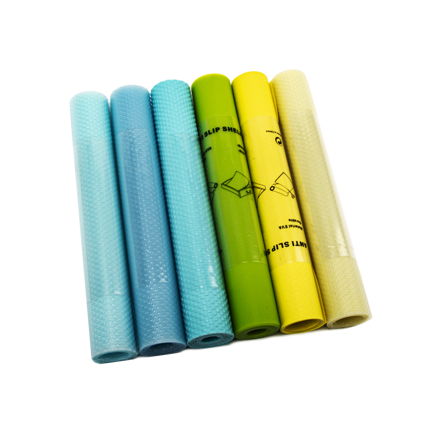 washable stain-proof OEM oil proof eco friend printed clear embossed EVA kitchen shelf liner