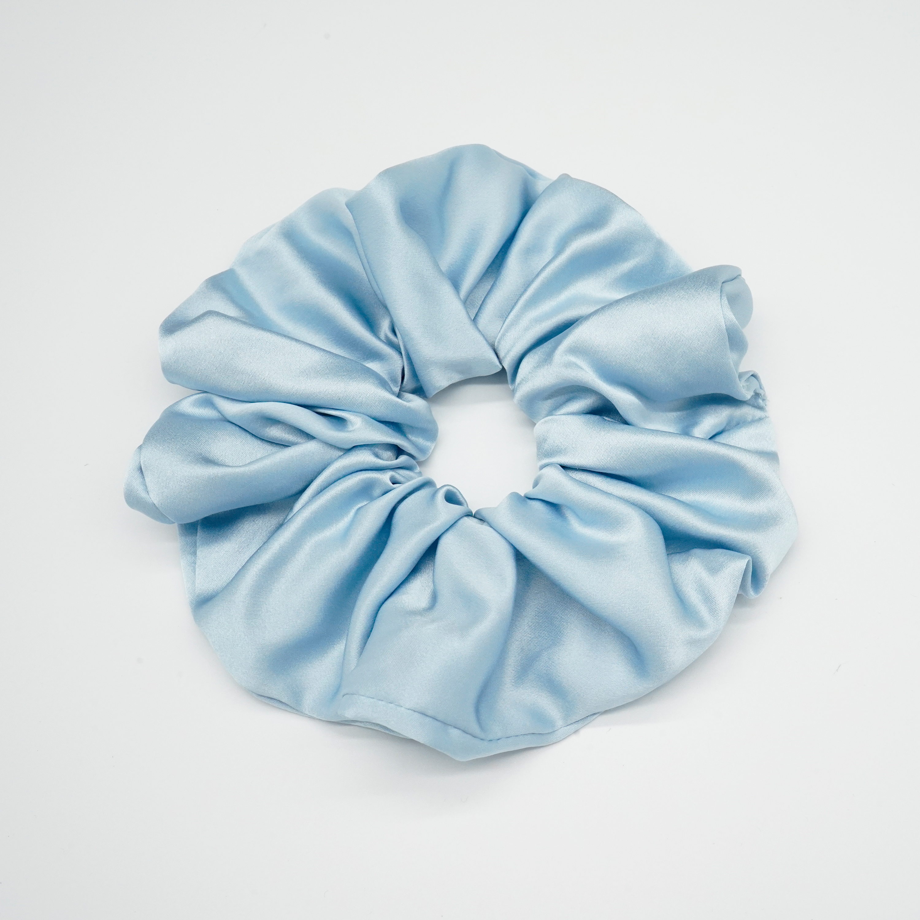 Sangshang High quality custom ECO-friendly 100% Mulberry silk scrunchies 3cm hair gift packing