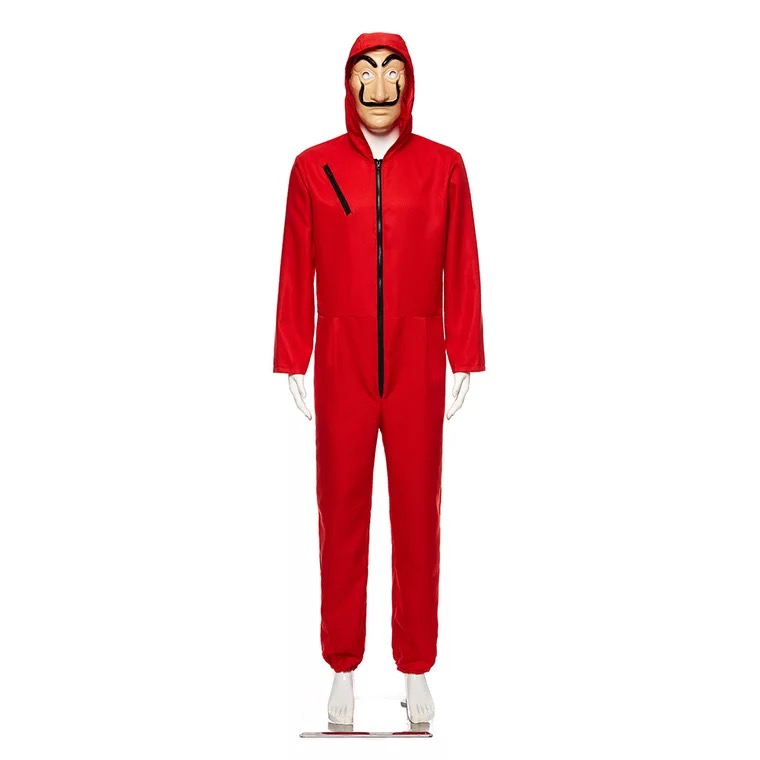 Карнавальный костюм La casa de papel общая и цифровым адресным интерфейсом