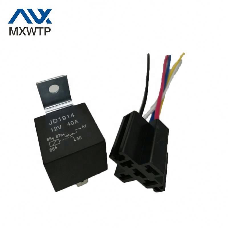 5pins автомеханический переключатель и штекер JD1914 12V 40A