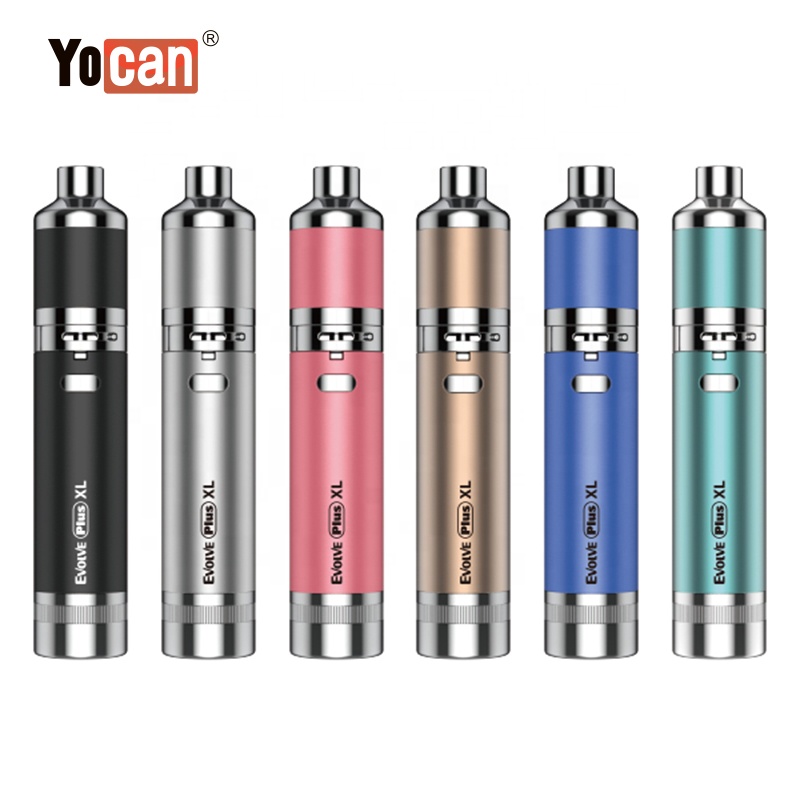 Yocan Evolve plus XL large size concentrate vape pen electronic cigarette vapor Quad coil with magnetic connection vaporizer