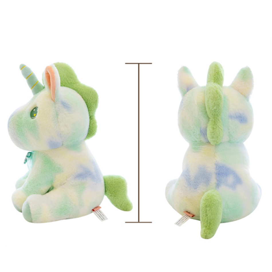 Factory Whole Sale OEM ODM Colorful Cute Children Birthday Gift Unicorn Stuffed Plush Toy