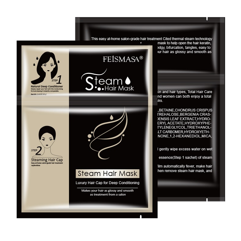Deep Conditioning Repair Black Hair Organic Argan Oil Collagen Treatment Hair Cap Mask