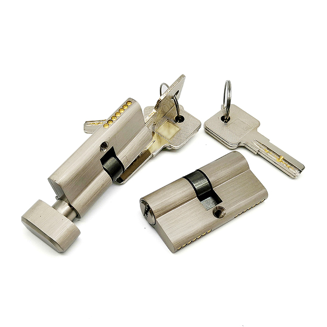 China Suppliers Single Open Key Euro Profile Mortise Door Cylinder Lock