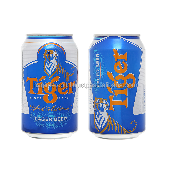 Пивная банка Tiger lager 330 мл по оптовой цене