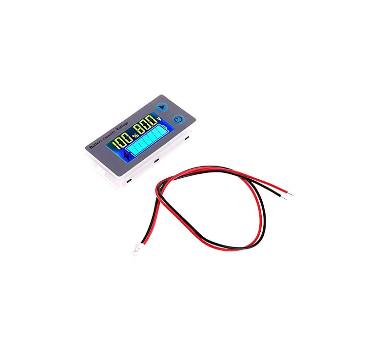 JS-C33 10-100V Универсальный ЖК-дисплей автомобиля свинцово-кислотная для проверки емкости литиевых аккумуляторов индикатор цифровой вольтметр напряжение Тестер Панель метр