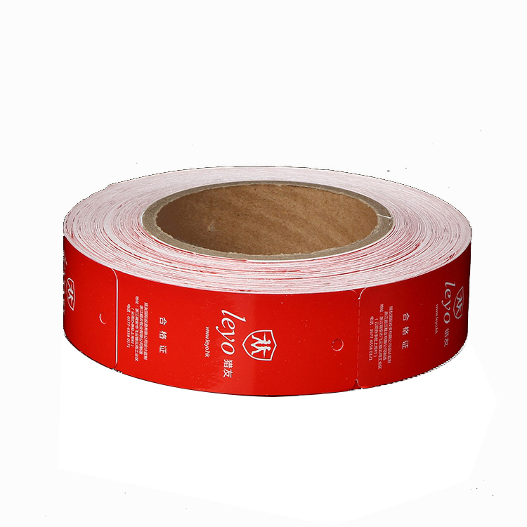 Custom Printed Logo Environmental Protection Recyclable Coated Paper Tag for Clothing